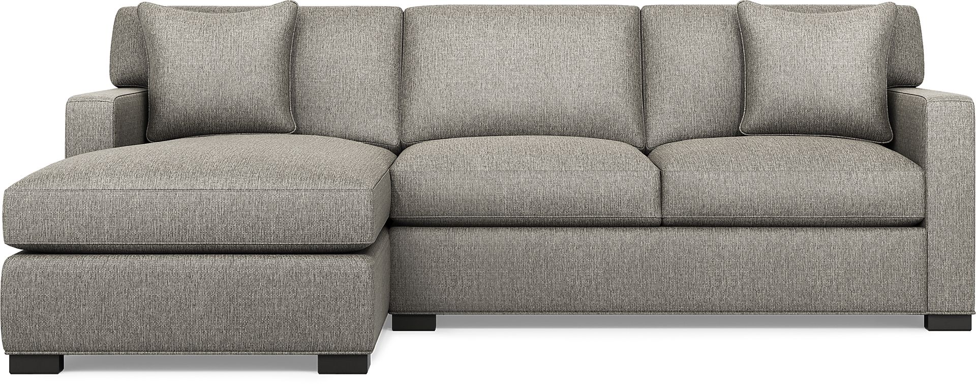 Harmonie Gray 2 Pc Sectional - Image 3