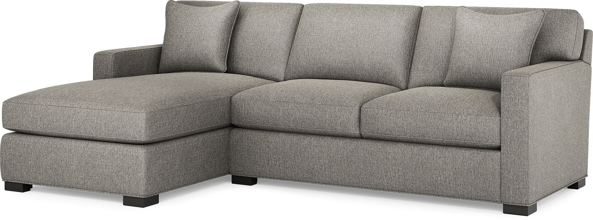 Harmonie Gray 2 Pc Sectional - Image 1