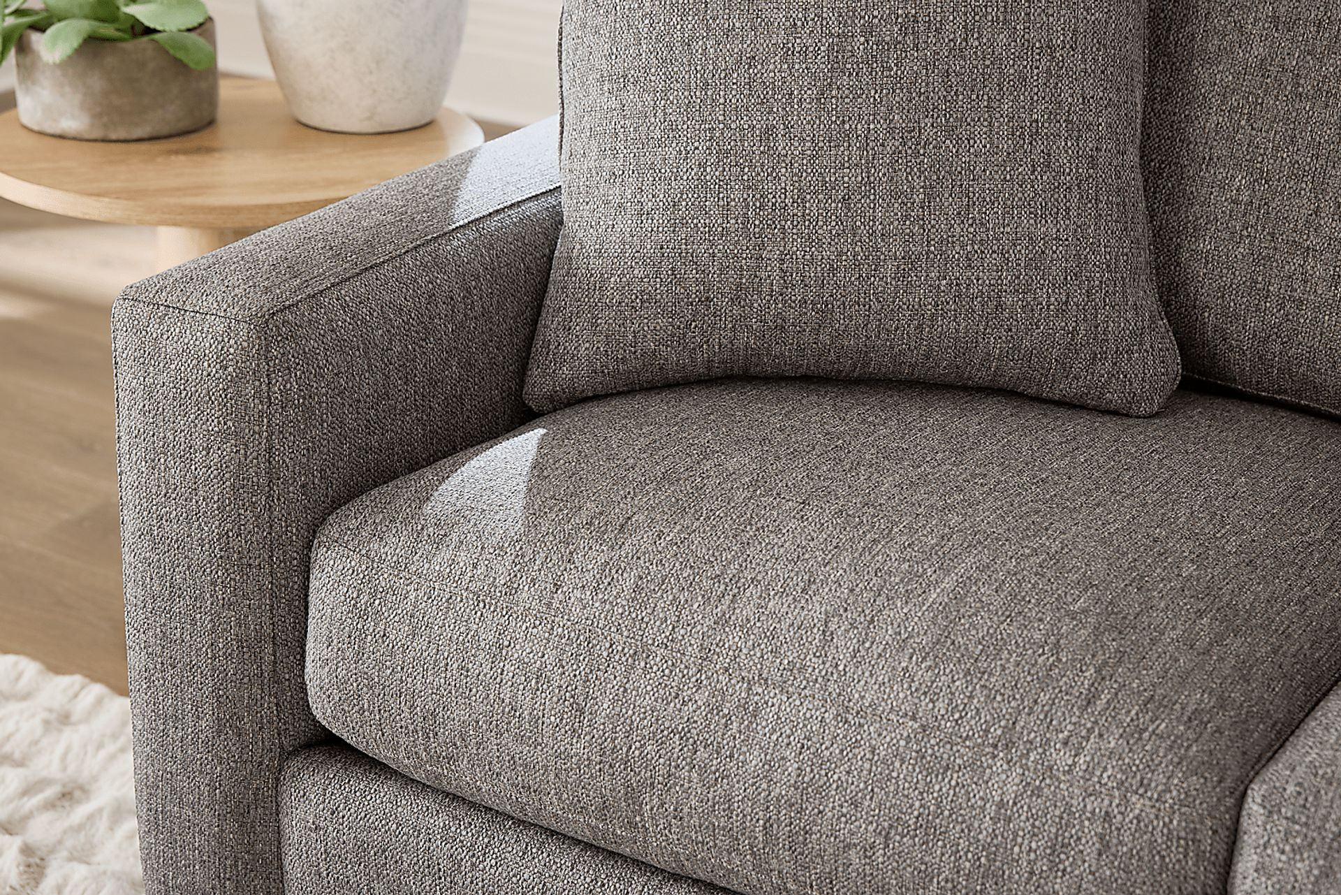 Harmonie Gray 2 Pc Sectional - Image 5
