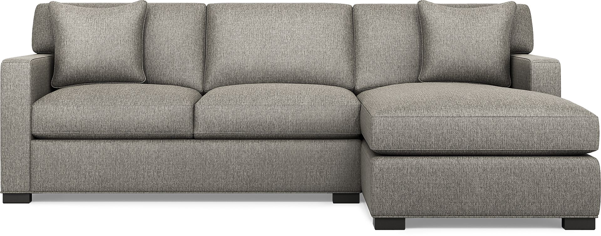 Harmonie Gray 2 Pc Sectional - Image 3