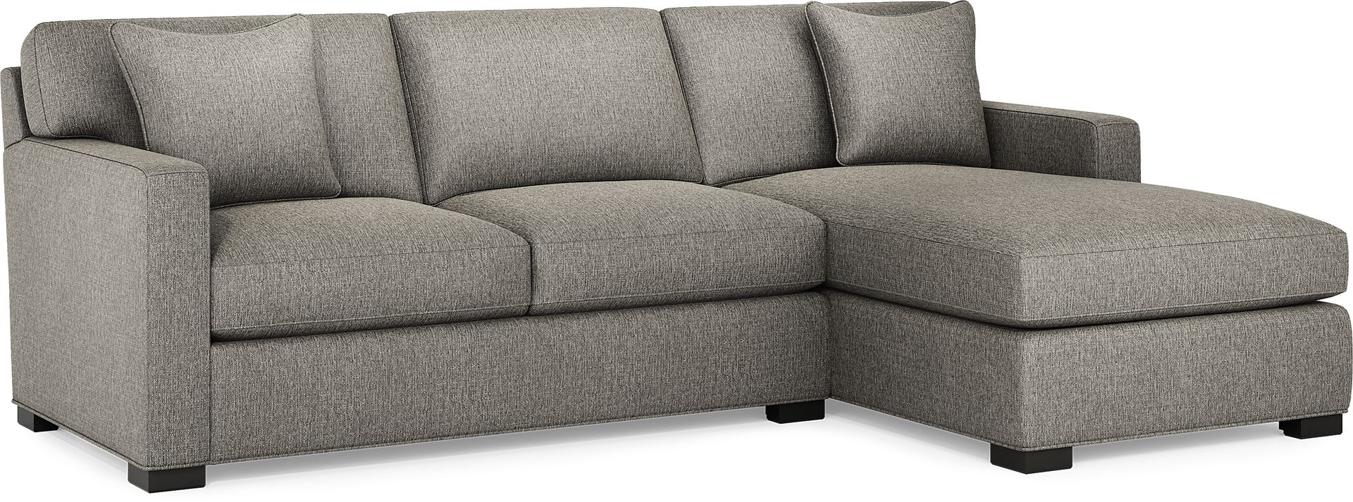 Harmonie Gray 2 Pc Sectional - Image 1