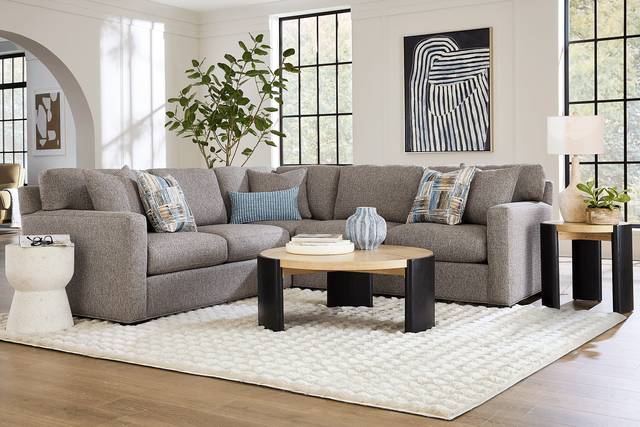 Harmonie Gray 2 Pc Sectional - Thumbnail - Image 1