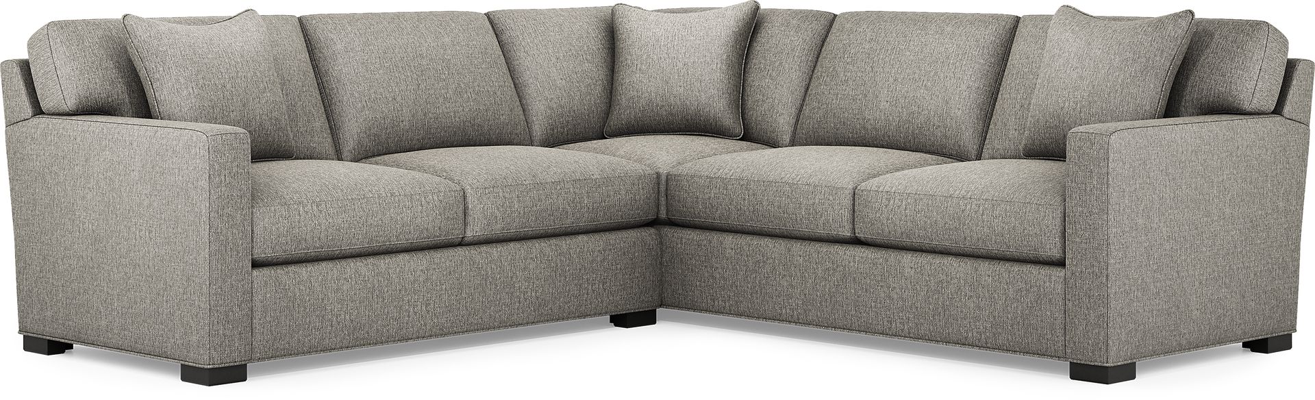 Harmonie Gray 2 Pc Sectional - Image 1