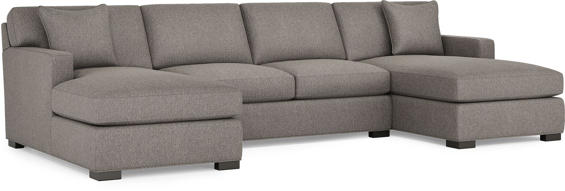 Harmonie Gray 3 Pc Sectional - Image 1