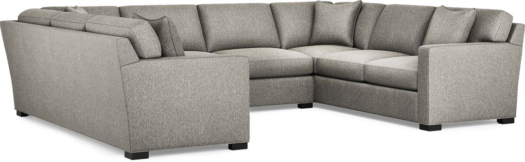 Harmonie Gray 3 Pc Sectional