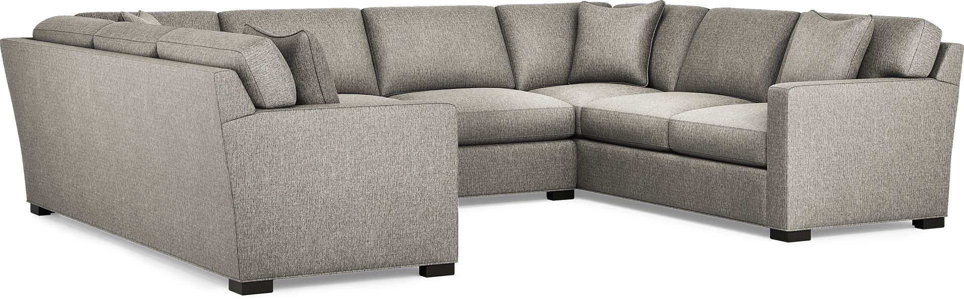 Harmonie Gray 3 Pc Sectional - Image 1