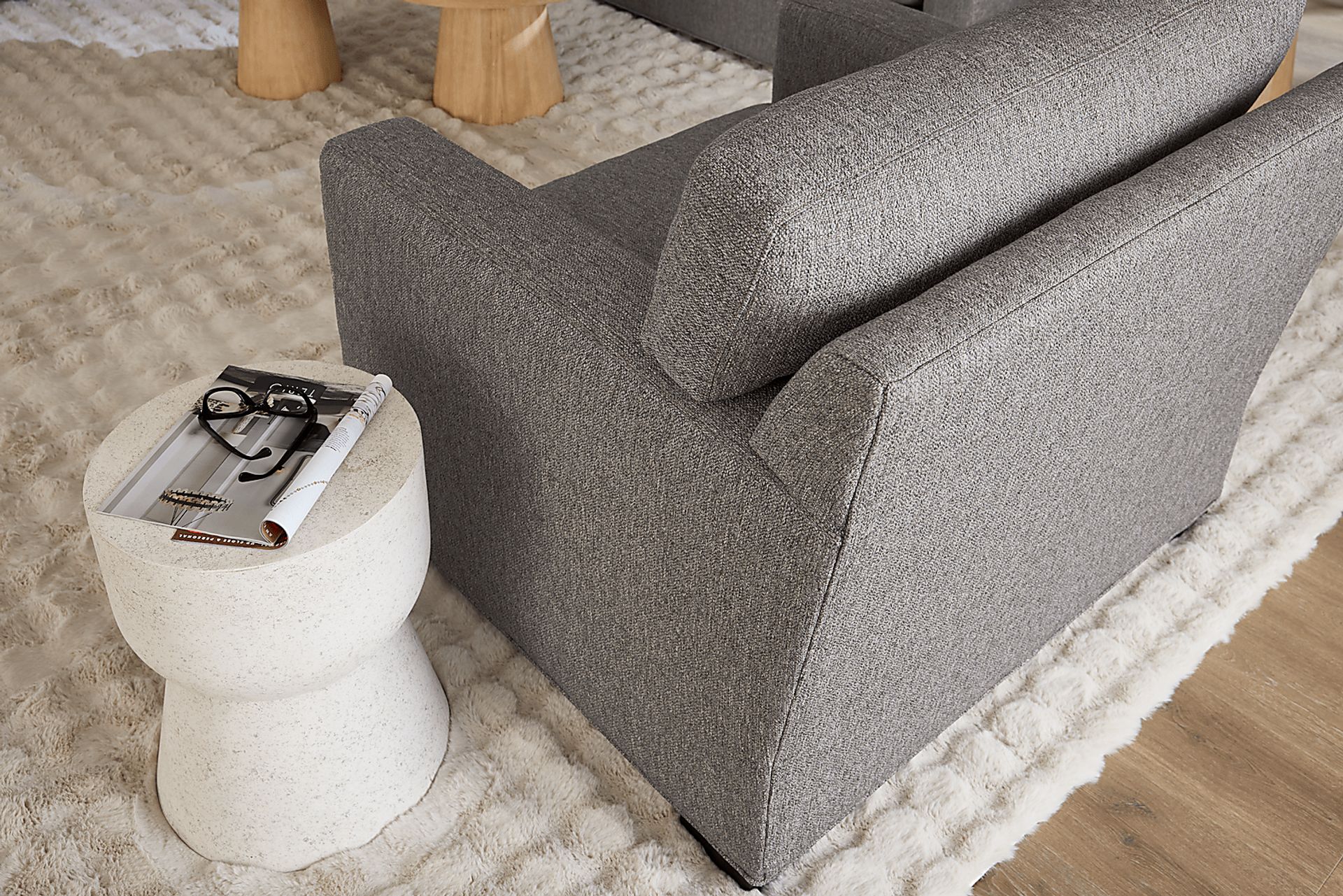 Harmonie Gray Chair - Image 3