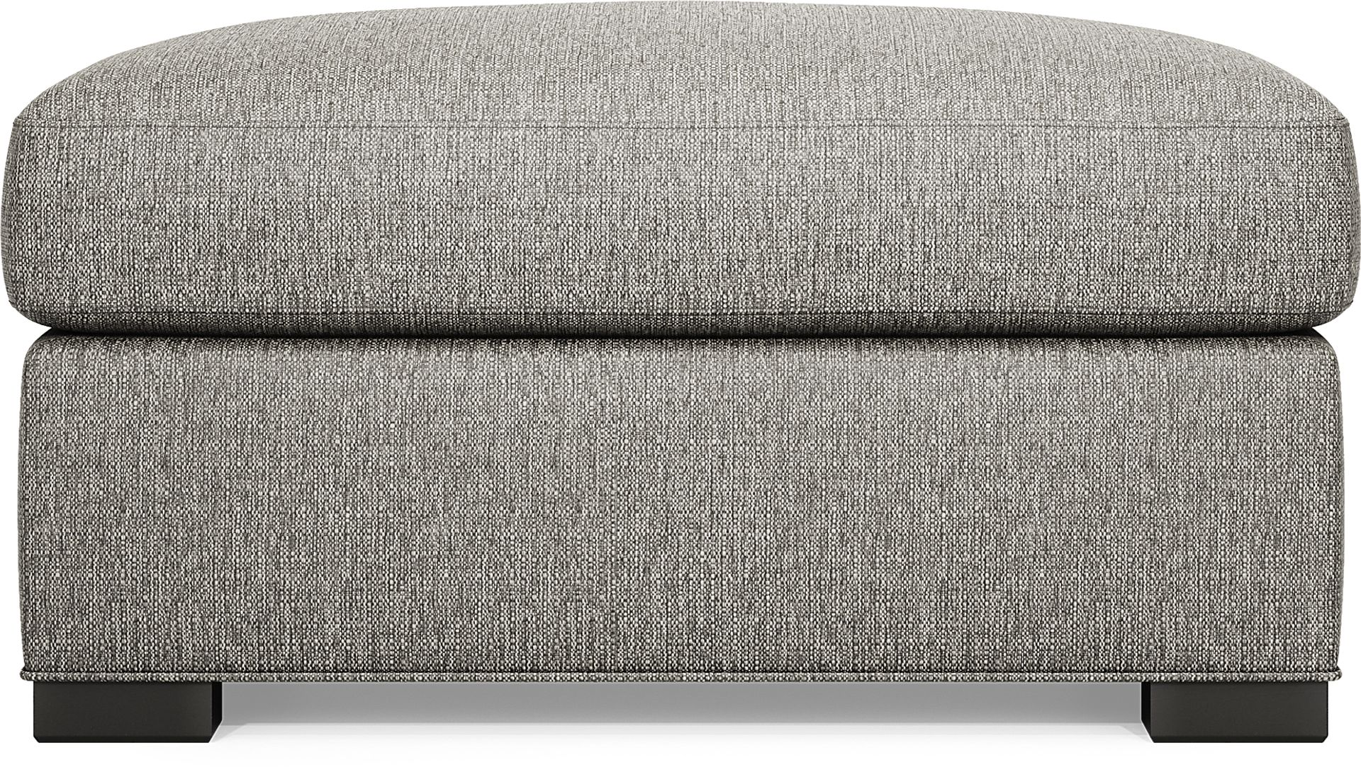 Harmonie Gray Ottoman - Image 2
