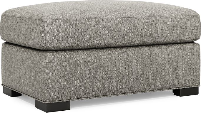 Harmonie Gray Ottoman
