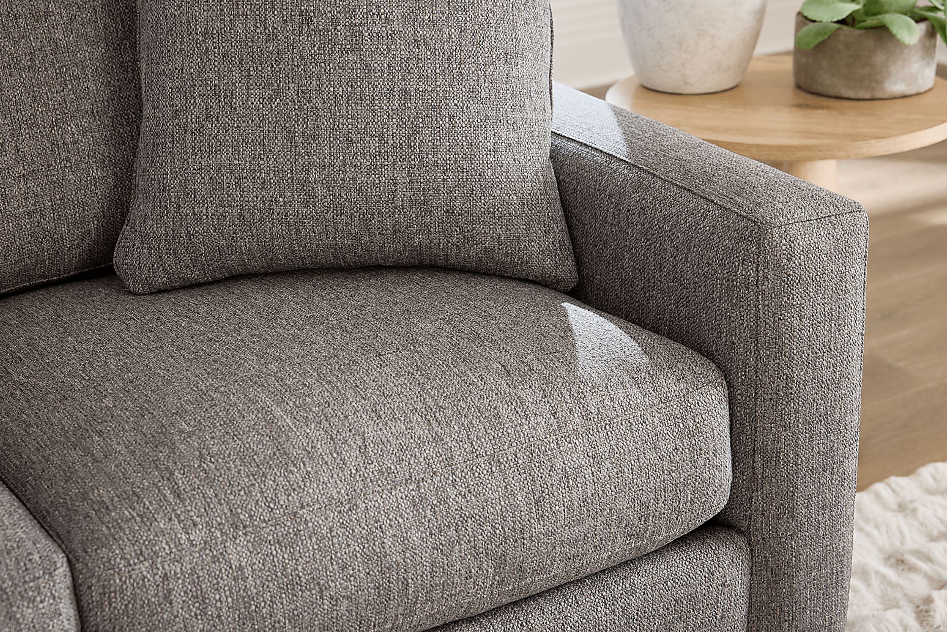 Harmonie Gray Sofa - Image 4