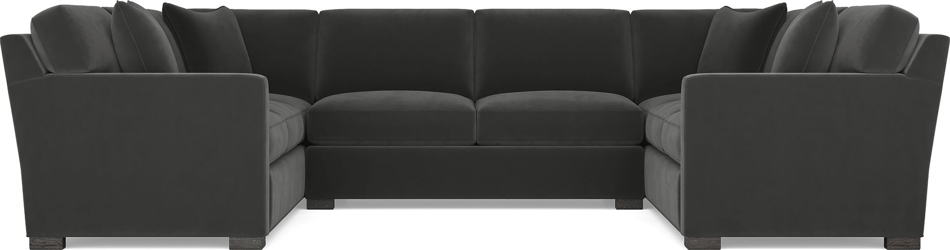 Harmonie Gunmetal 3 Pc Sectional - Image 3