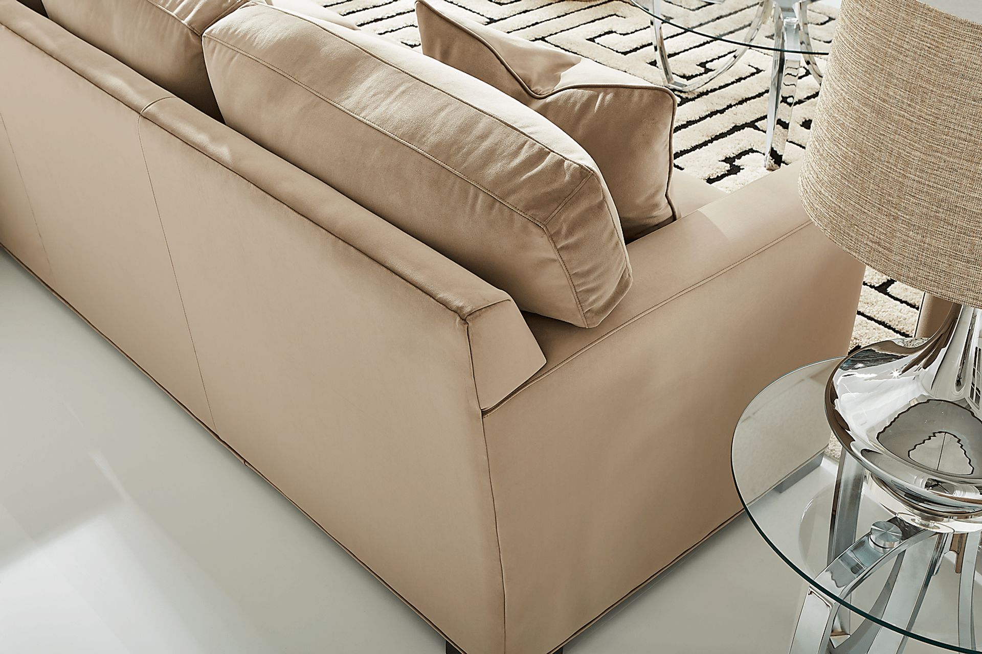 Harmonie Light Taupe 2 Pc Sectional - Image 4