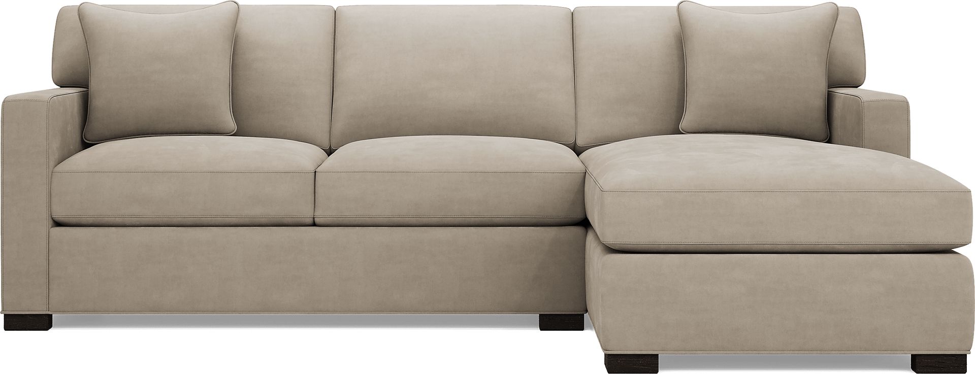 Harmonie Light Taupe 2 Pc Sectional - Image 3