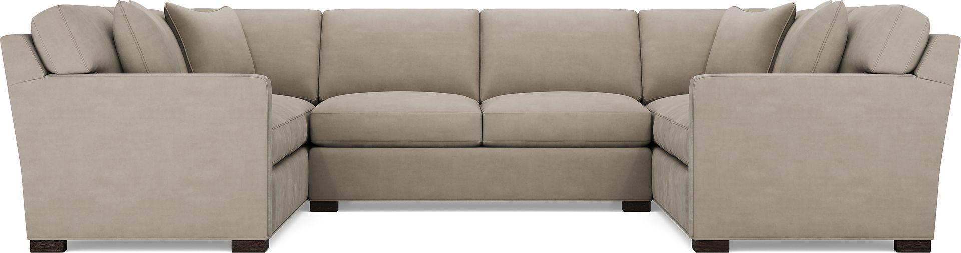 Harmonie Light Taupe 3 Pc Sectional - Image 2