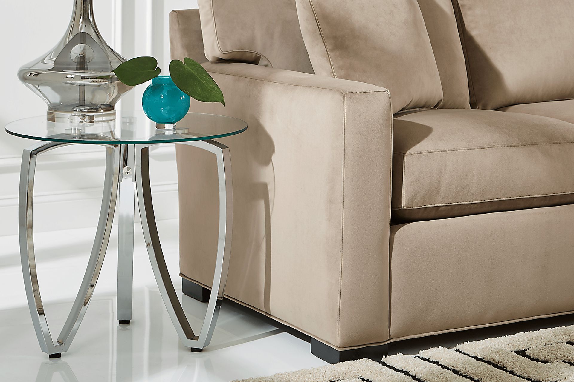 Harmonie Light Taupe 2 Pc Living Room - Image 7