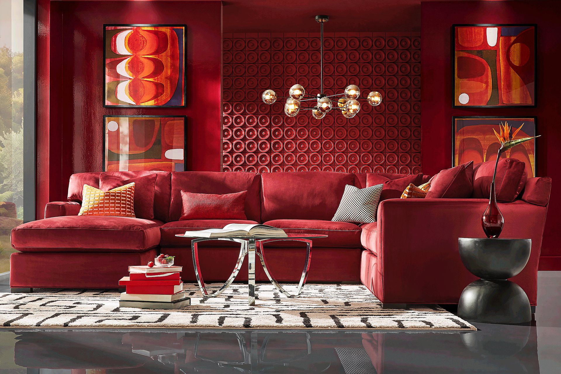 Harmonie Ruby 3 Pc Sectional - Image 3
