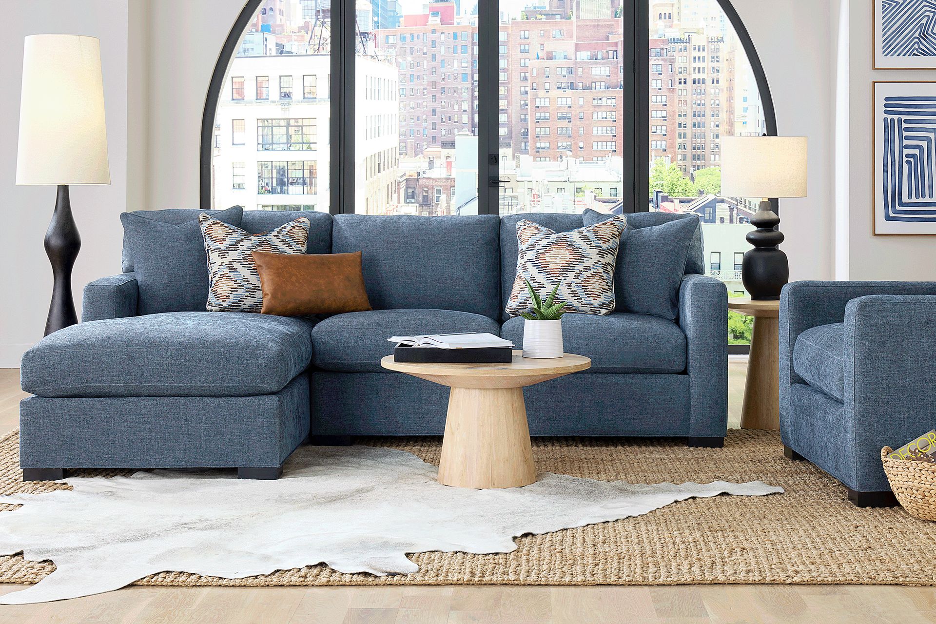 Harmonie Sapphire 2 Pc Sectional - Image 2