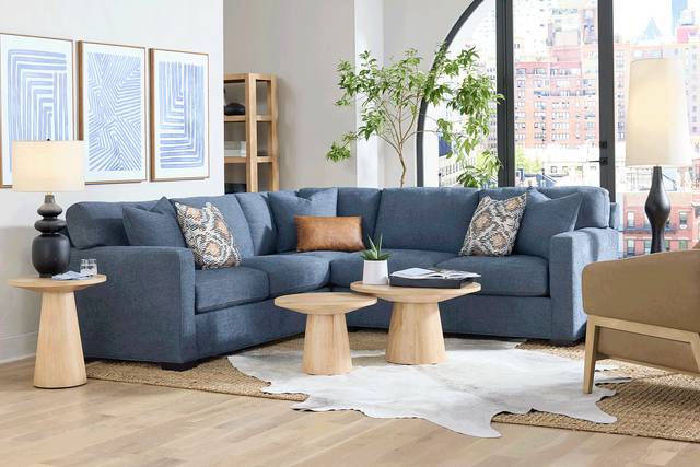 Harmonie Sapphire 2 Pc Sectional - Thumbnail - Image 1