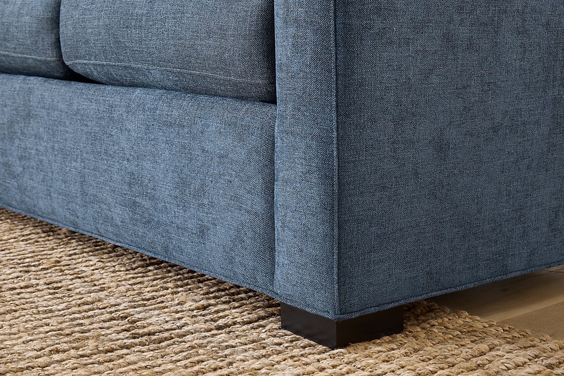 Harmonie Sapphire 3 Pc Gel Foam Sleeper Sectional - Image 7