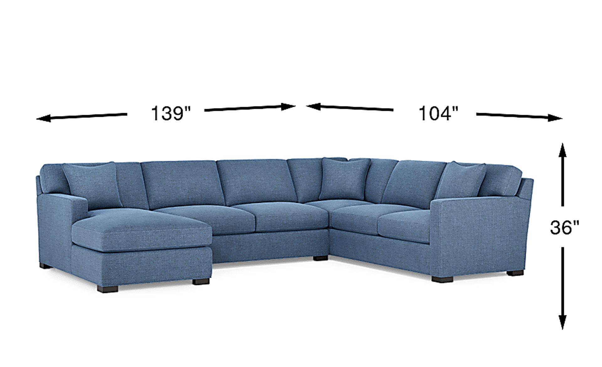 Dimension Image. Please refer to the Dimension Tab on this page for dimension details.