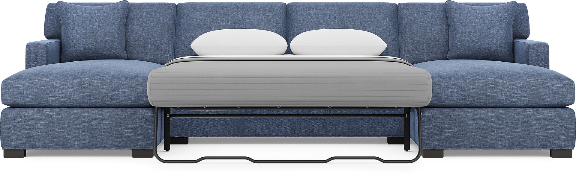 Harmonie Sapphire 3 Pc Sleeper Sectional - Image 5