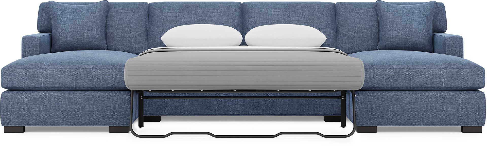 Harmonie Sapphire 3 Pc Sleeper Sectional - Image 5