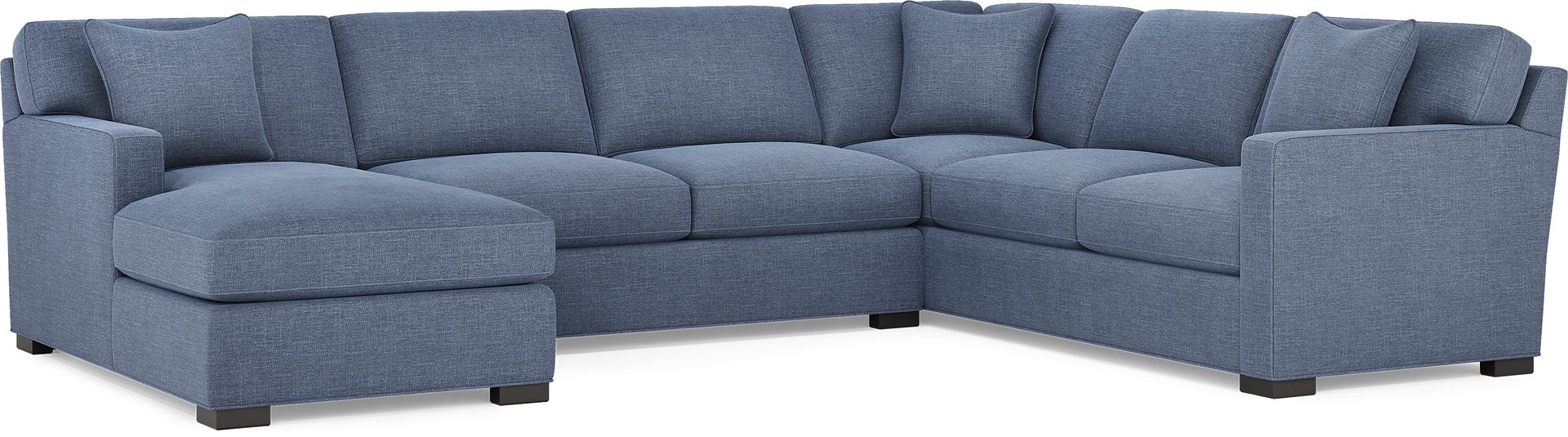 Harmonie Sapphire 3 Pc Sleeper Sectional - Image 1