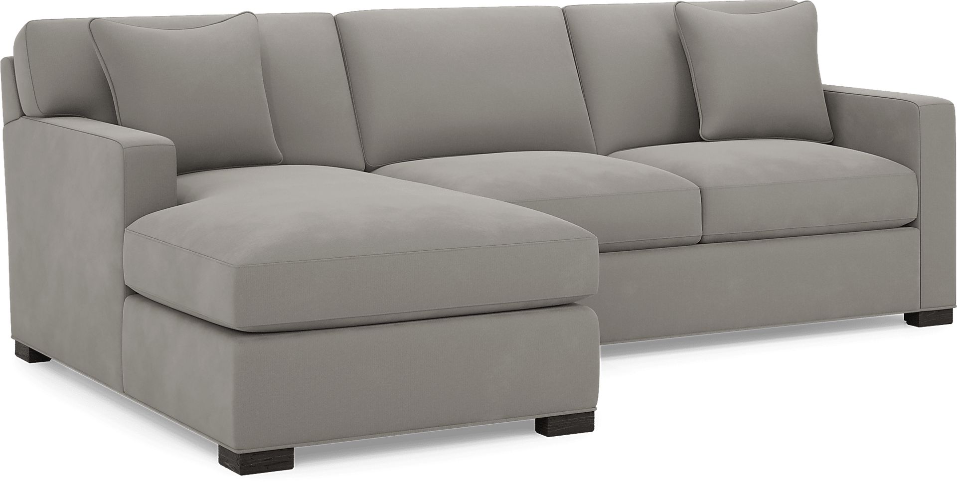 Harmonie Steel 2 Pc Sectional - Image 1