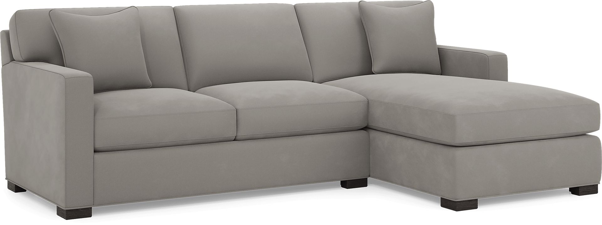 Harmonie Steel 2 Pc Sectional - Image 1