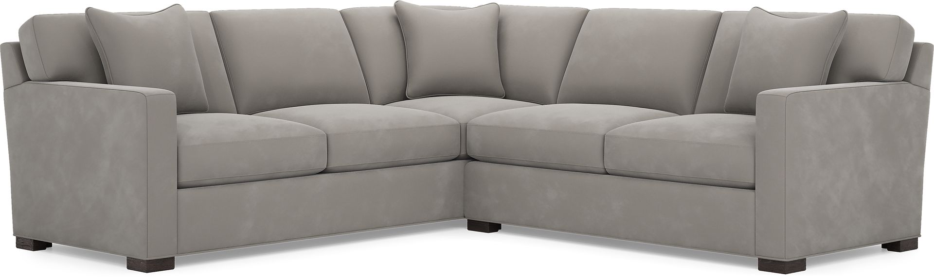 Harmonie Steel 2 Pc Sectional - Image 1