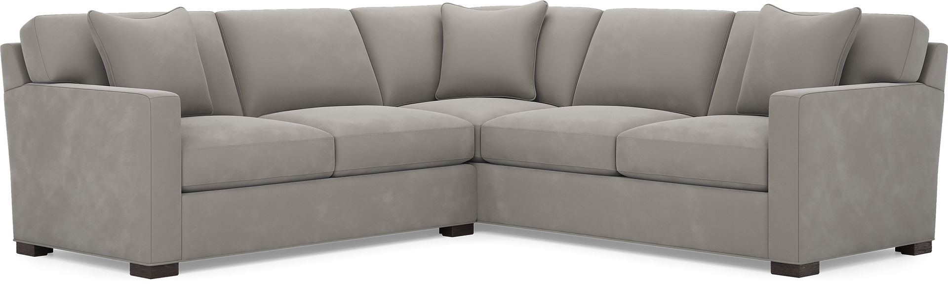Harmonie Steel 2 Pc Sectional - Image 1
