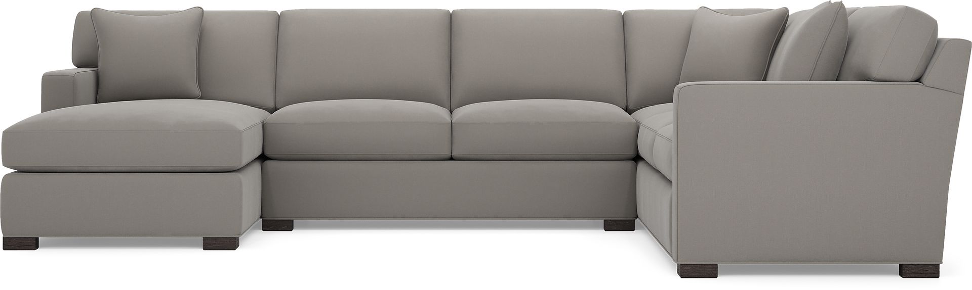 Harmonie Steel 3 Pc Gel Foam Sleeper Sectional - Image 5