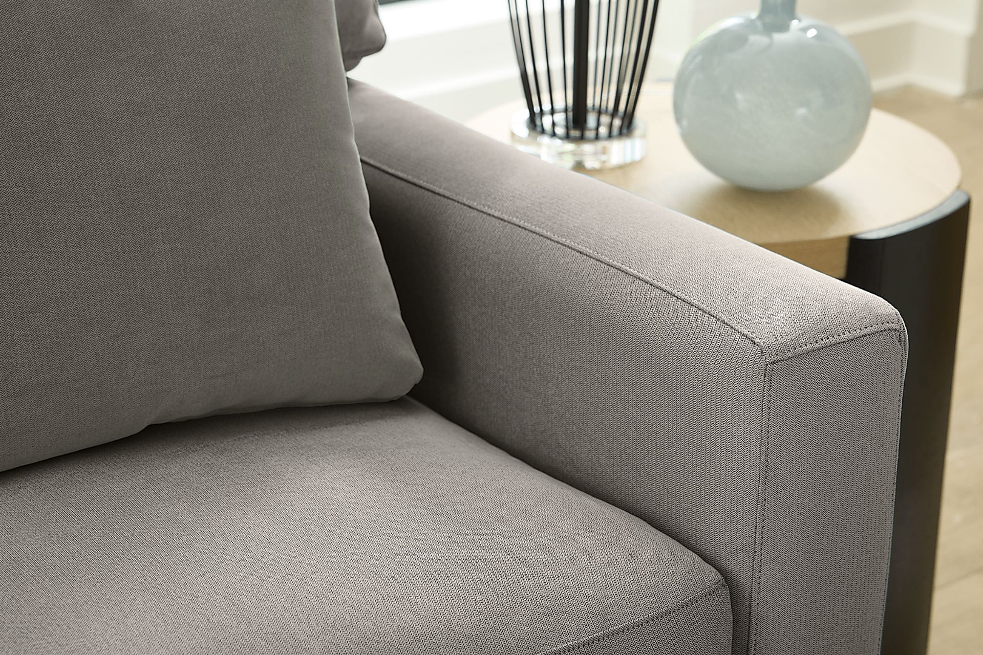 Harmonie Steel 3 Pc Sectional - Image 5