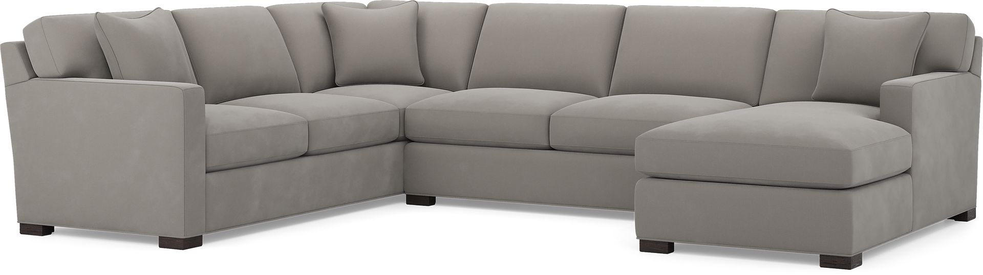 Harmonie Steel 3 Pc Sectional - Image 1