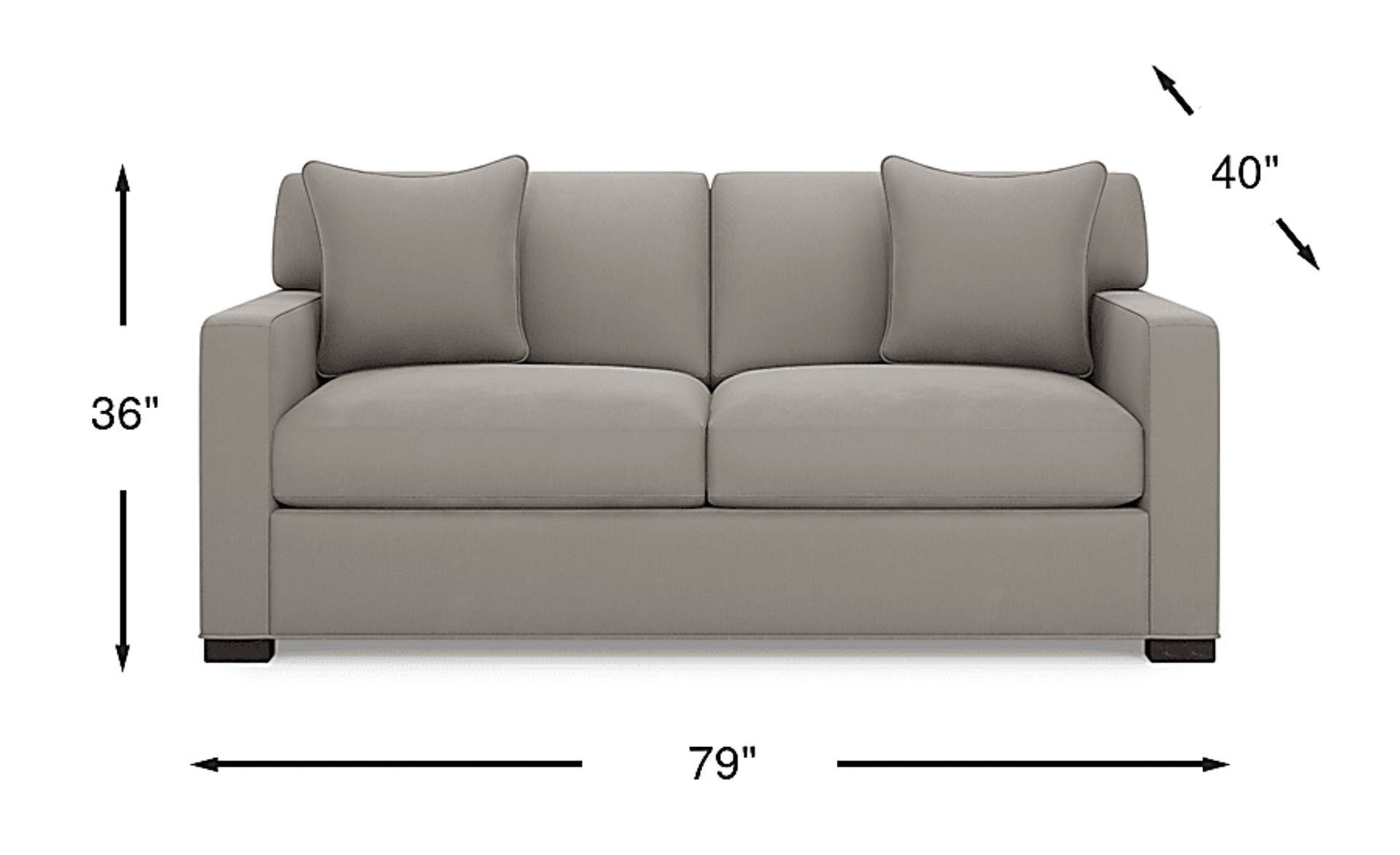 Dimension Image. Please refer to the Dimension Tab on this page for dimension details.