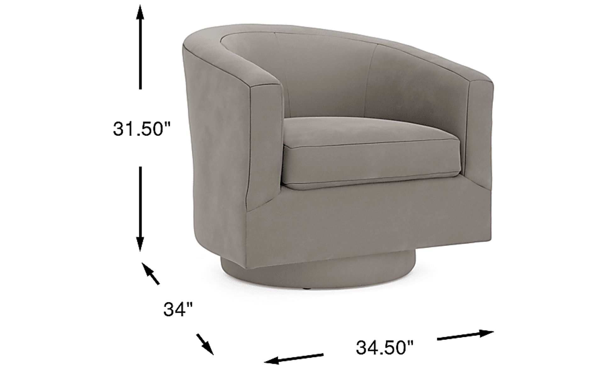 Dimension Image. Please refer to the Dimension Tab on this page for dimension details.