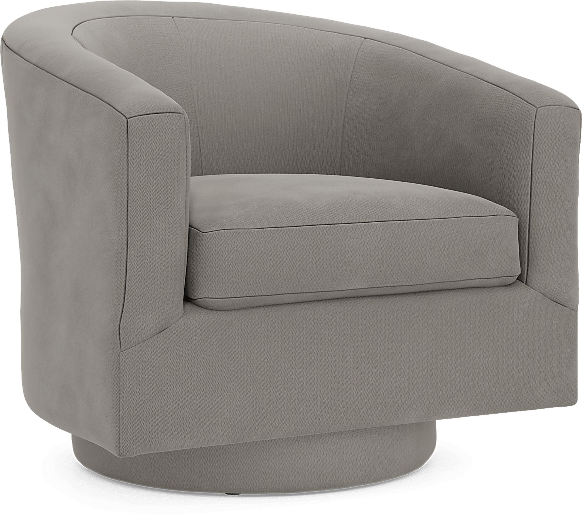 Harmonie Steel Swivel Chair - Image 1