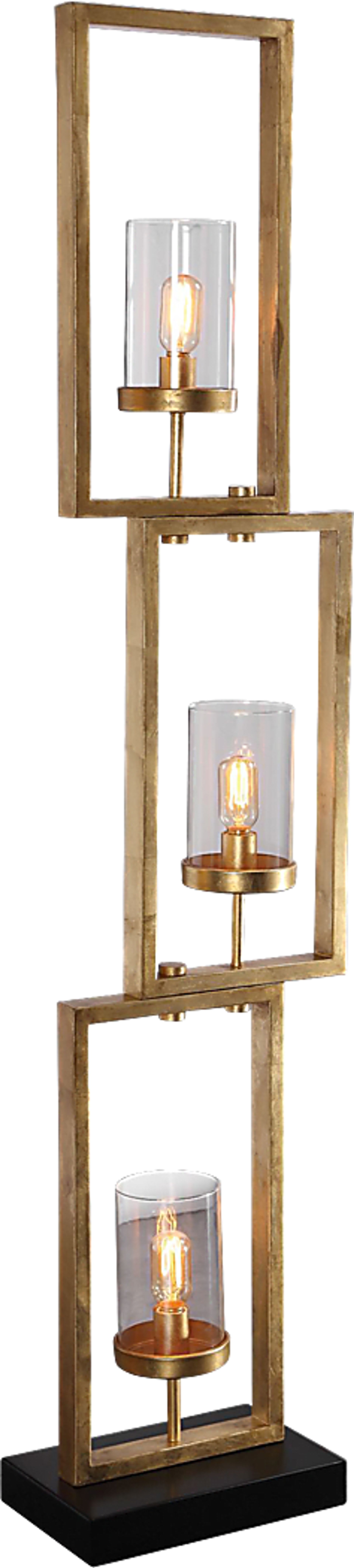 Harmont Gold Floor Lamp - Image 1