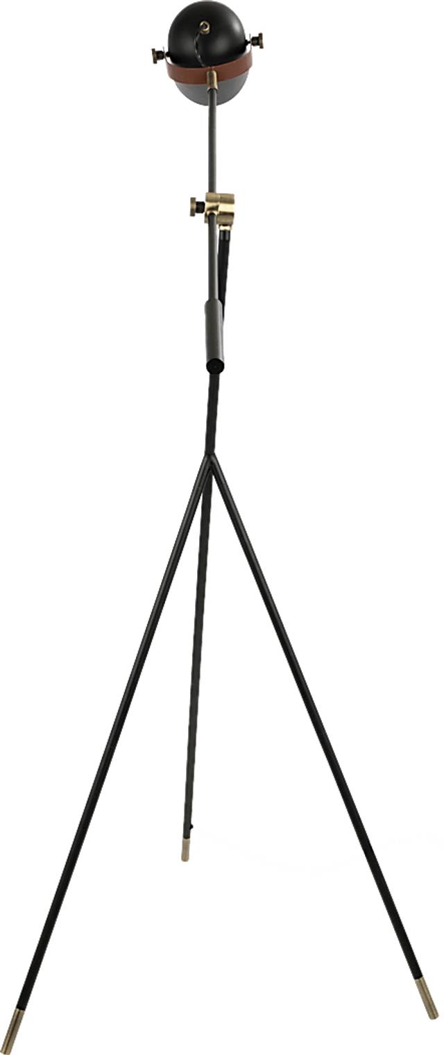 Harmony Alley Black Floor Lamp - Thumbnail - Image 4