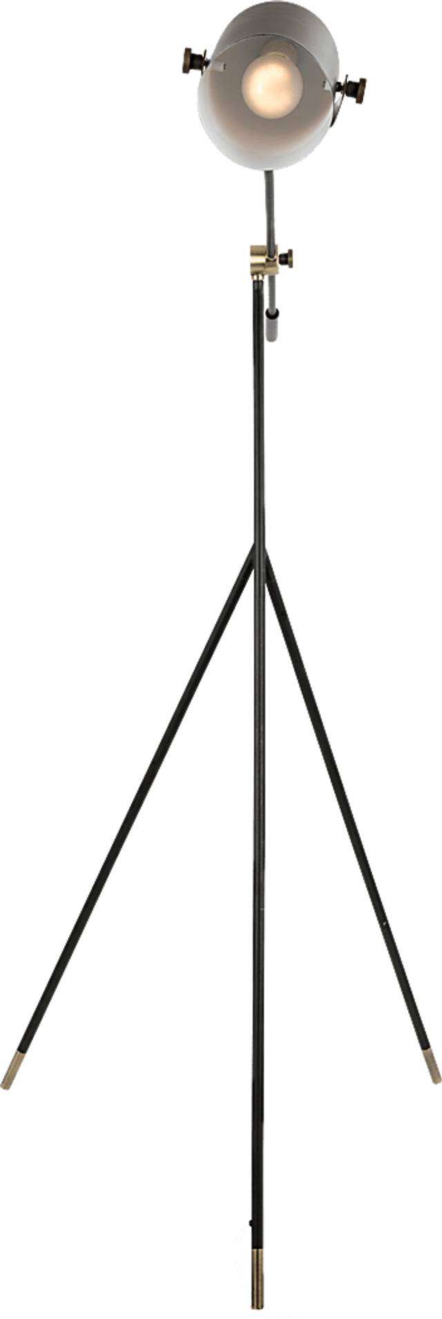Harmony Alley Black Floor Lamp - Thumbnail - Image 5