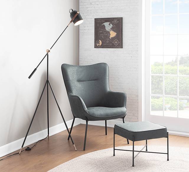 Harmony Alley Black Floor Lamp - Thumbnail - Image 6