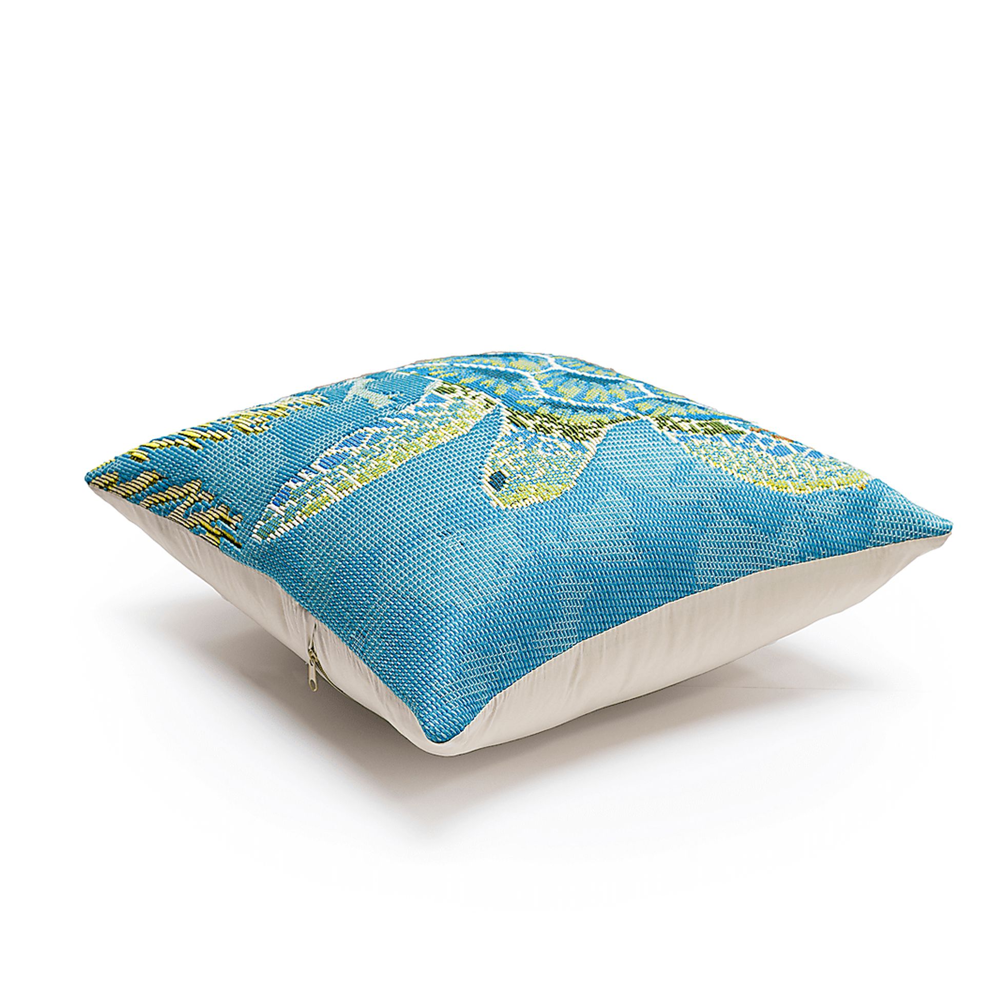 Harmony Bay Blue Indoor/Outdoor Accent Pillow - Image 2