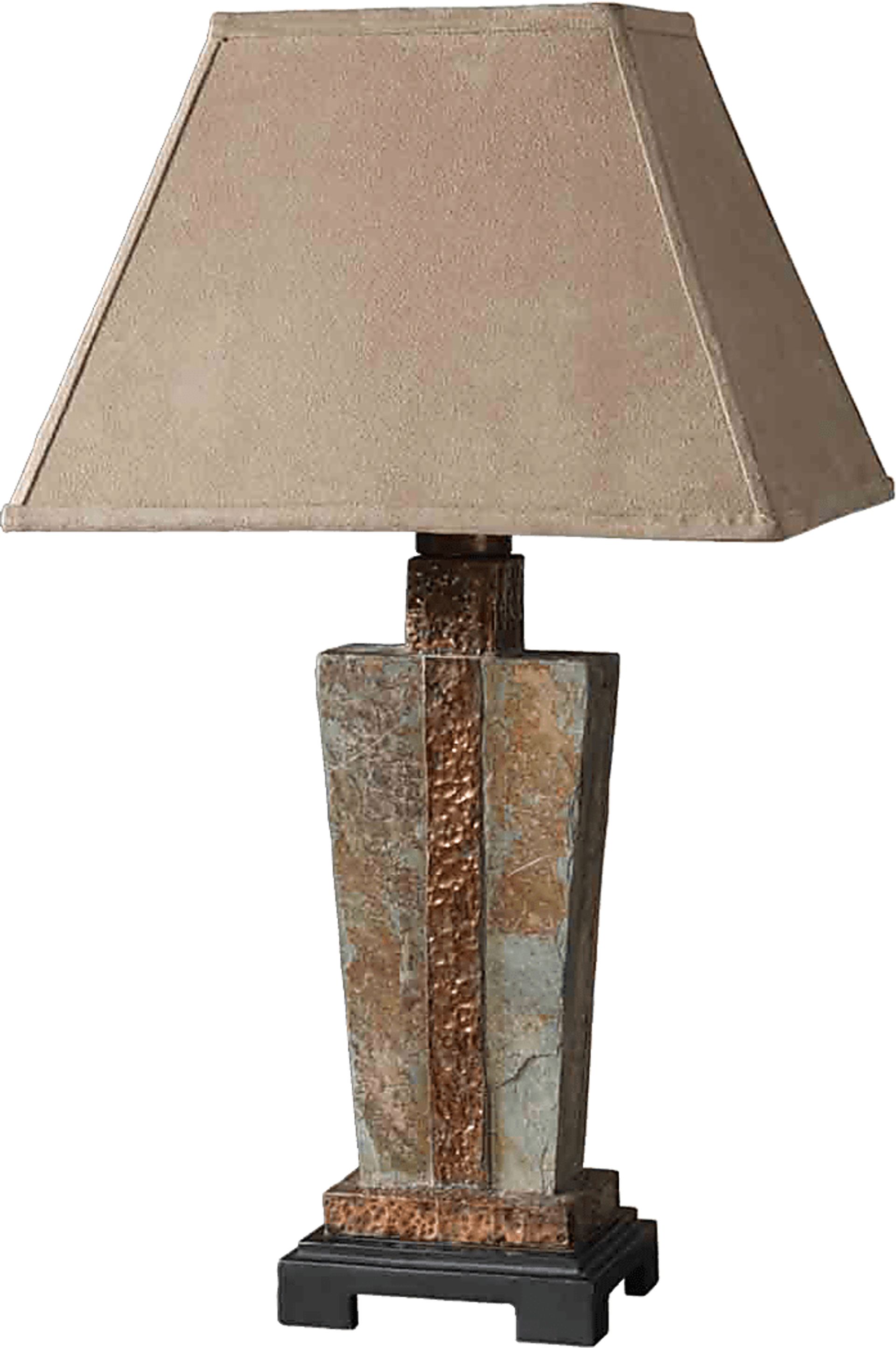 Harmony Drive Slate Outdoor Lamp - Image 1