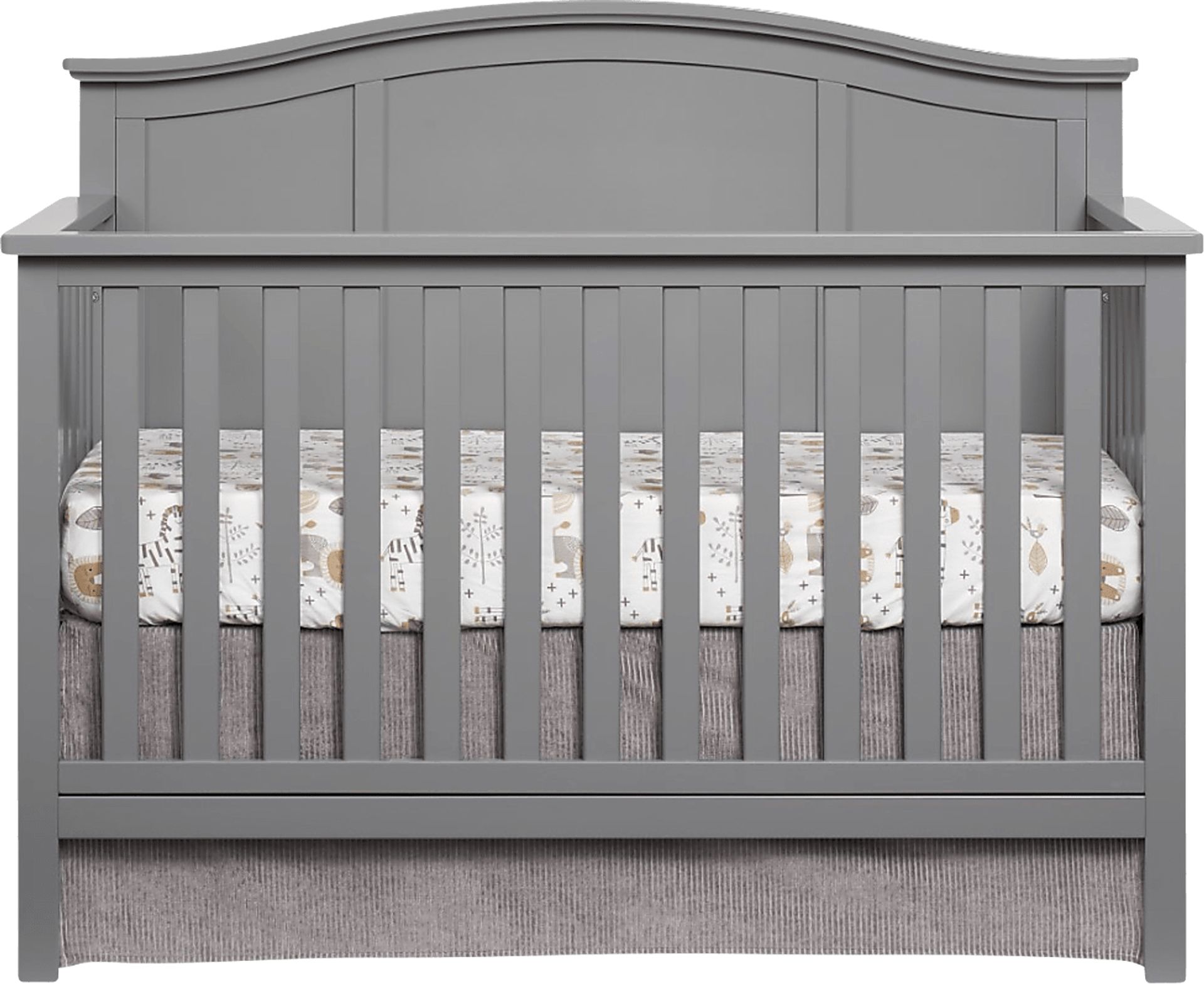 Harnsley Gray Convertible Crib - Image 2