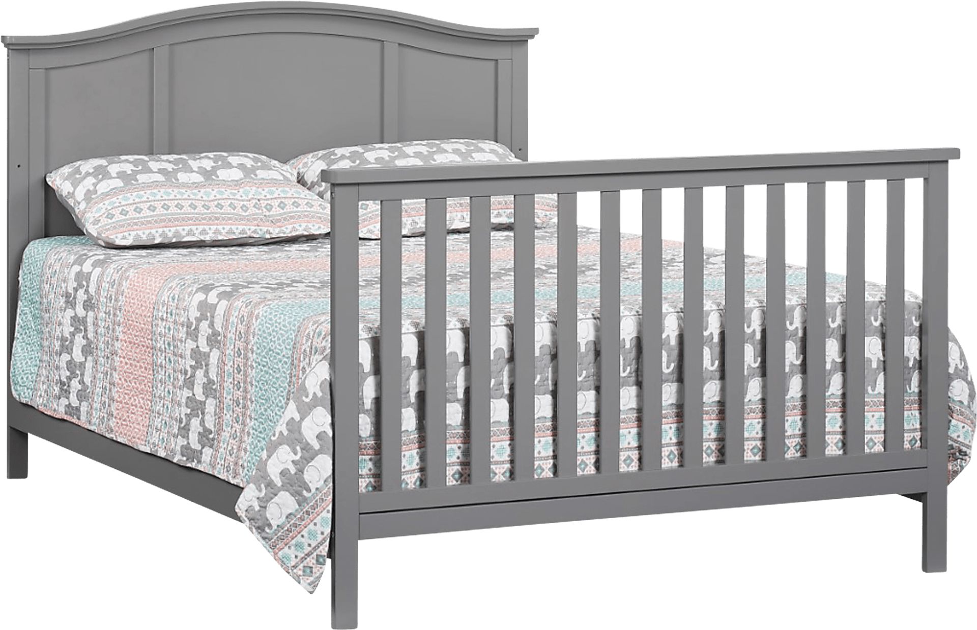 Harnsley Gray Convertible Crib - Image 5