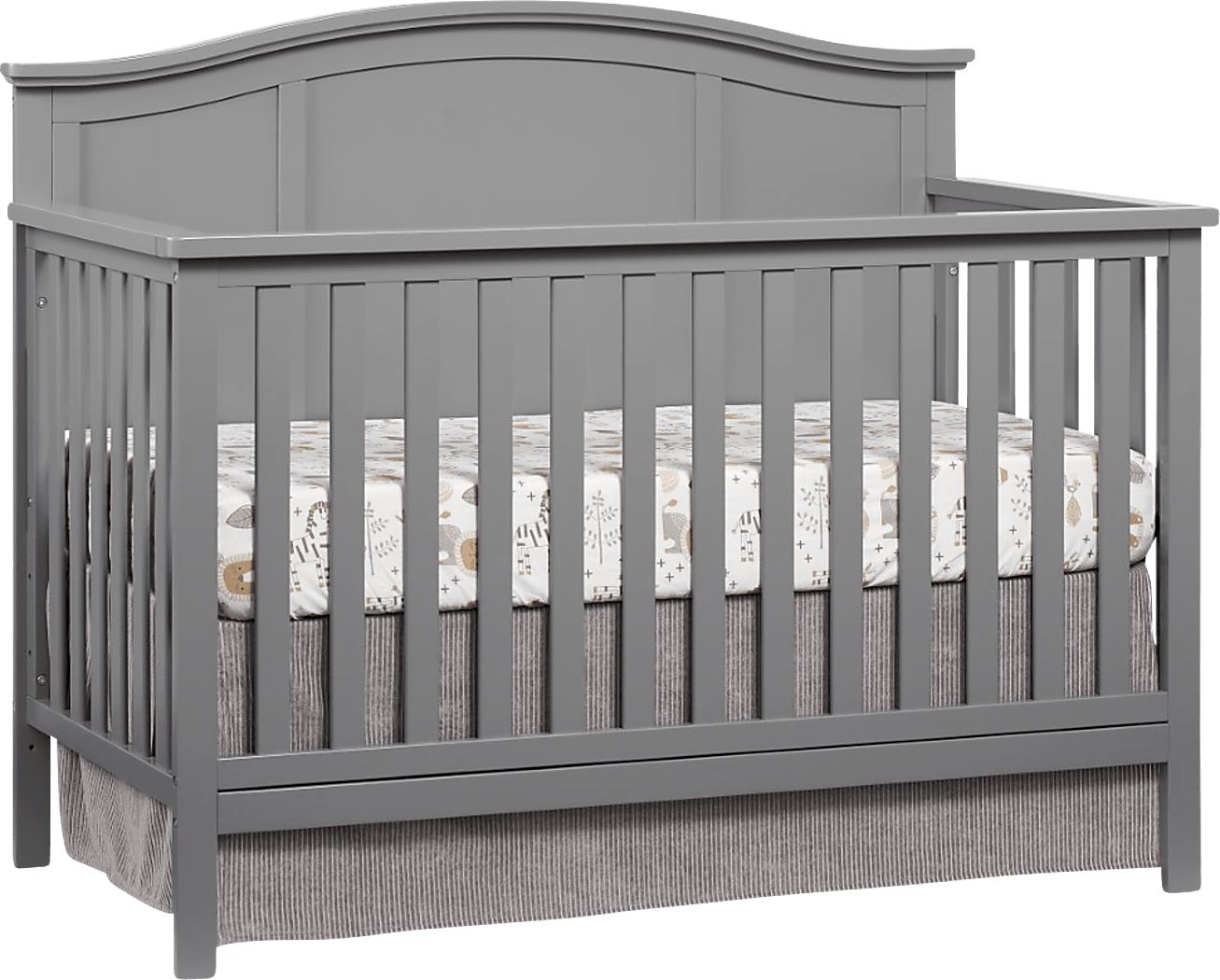 Harnsley Gray Convertible Crib