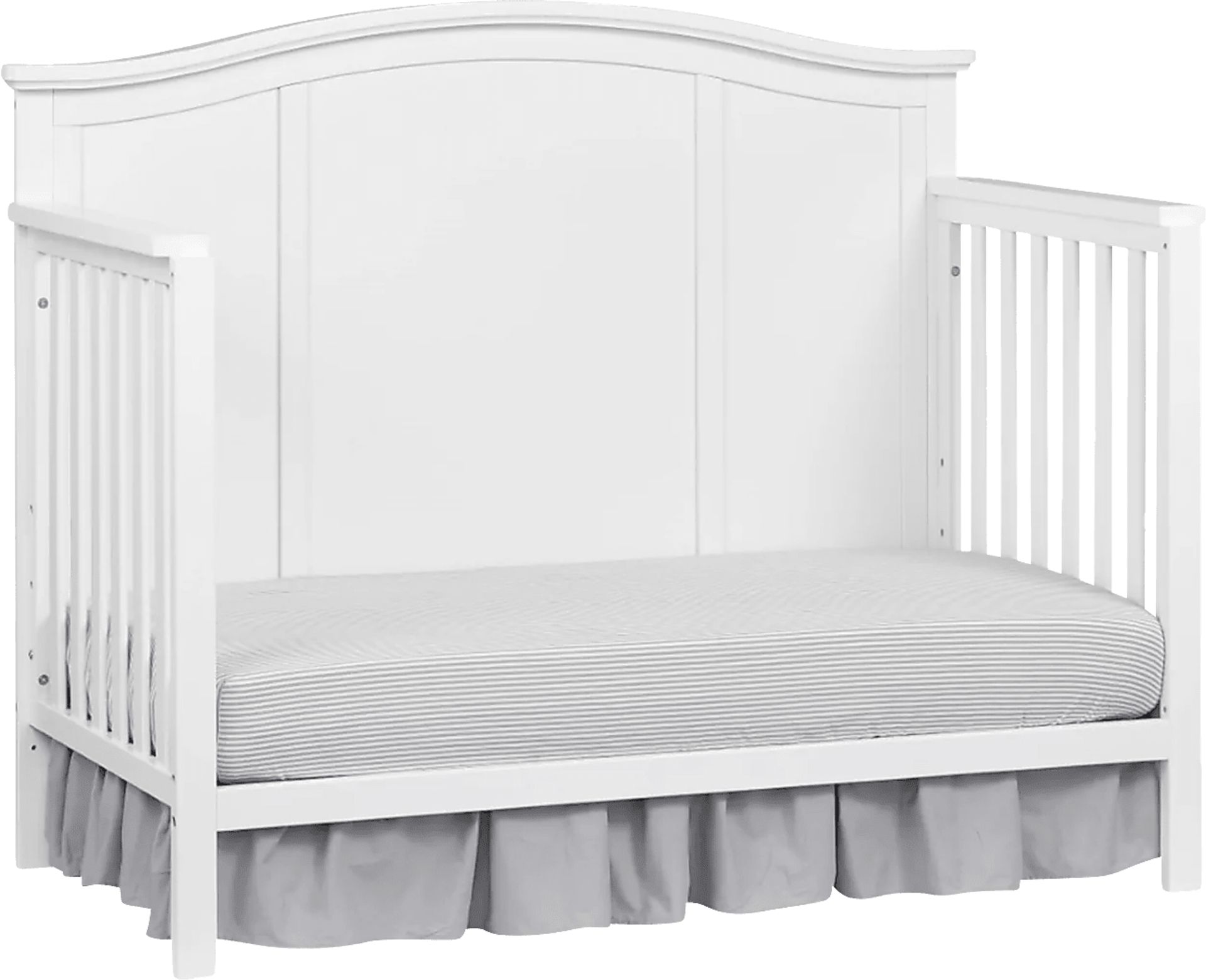 Harnsley White Convertible Crib - Image 3