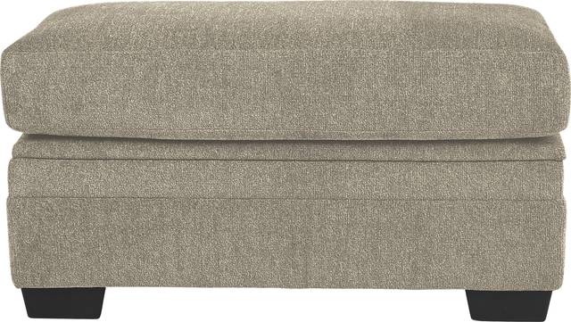 Harold Square Platinum Storage Ottoman - Thumbnail - Image 3
