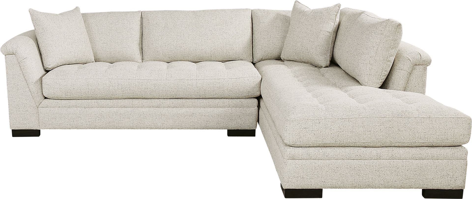 Harper Beige 2 Pc Sectional - Image 1