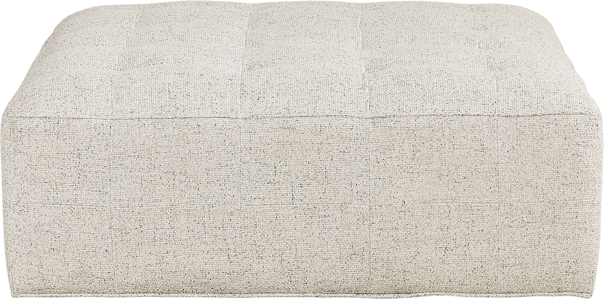 Harper Beige Cocktail Ottoman - Image 1